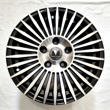 Wheels 016 6.5x15/5x114.3 D73.1 ET35 4 диска черный, серебристый
