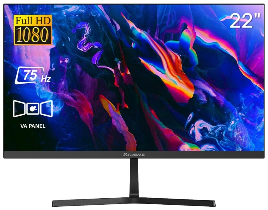 Монитор 21.45" Xtreme XT2253DE черный