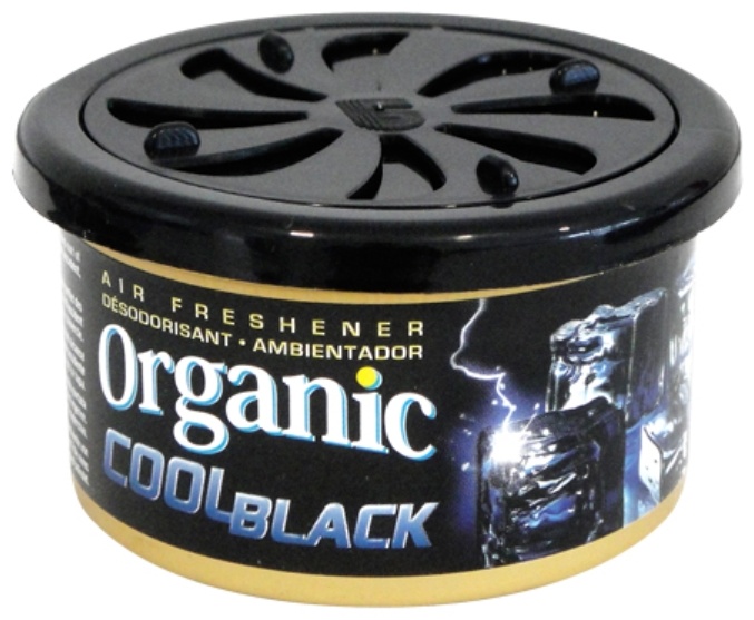 L&D ароматизатор эко-волокно 777121C1 Ароматизатор ORGANIC CAN COOL BLACK