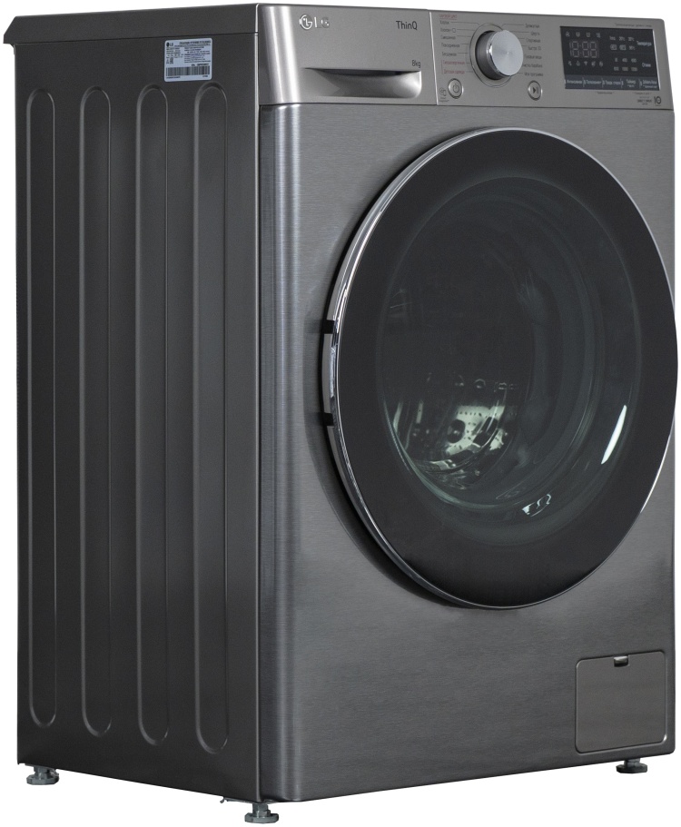 Купить Стиральная машина LG F2V5PS2S серый в Алматы – Магазин на Kaspi.kz