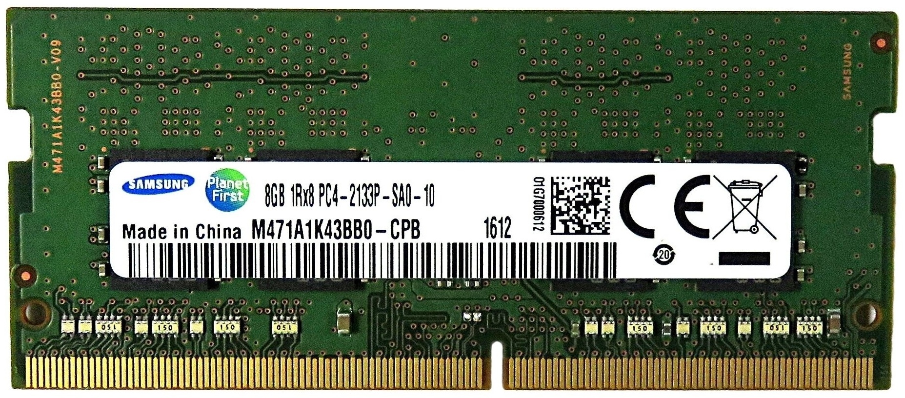 Оперативная память Samsung DDR4 M471A1K43BB0-CPB 8Gb