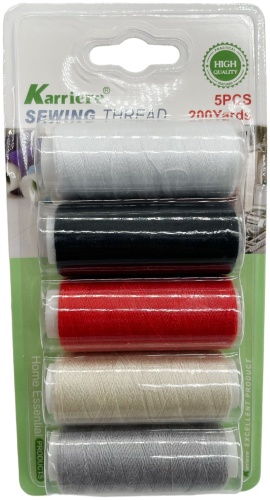 Furnitura brilliant Нитка для шитья 185 м 5 шт