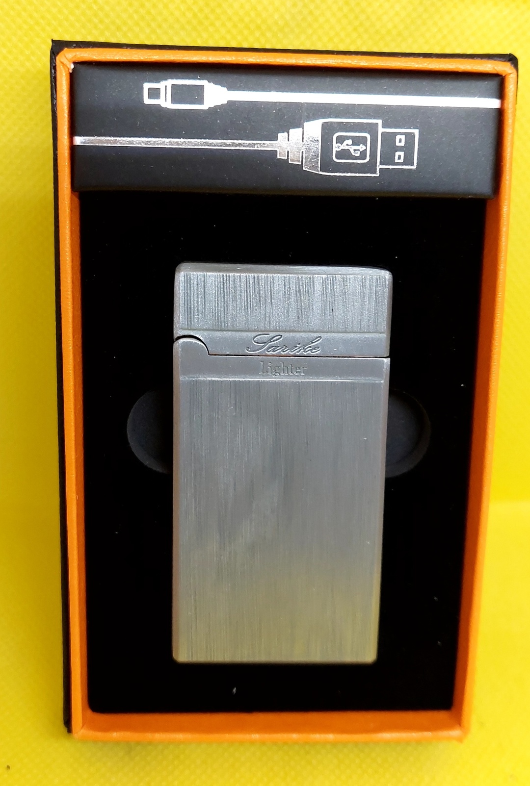 Lighter электронная зажигалка 527011, металлический сплав