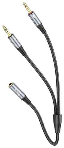 Кабель Hoco 3.5 mm jack - 3.5 mm jack 0.25 м
