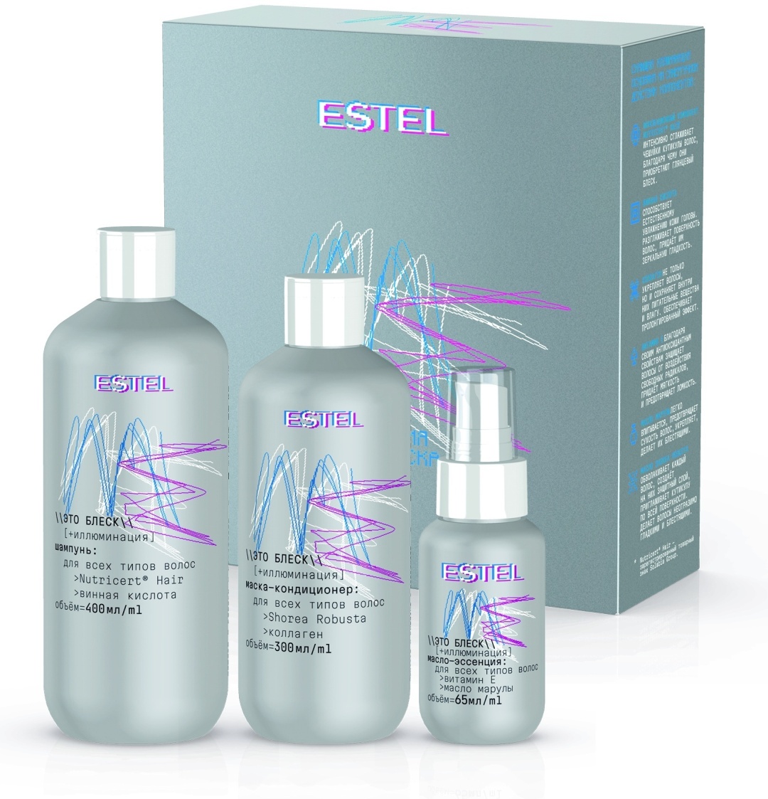 ESTEL PROFESSIONAL Me Это блеск набор по уходу за волосами для женщин