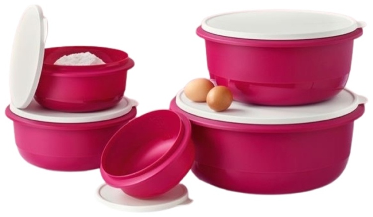Купить Tupperware Набор Замесочное блюдо Профи из 5 чаш в кредит в ...