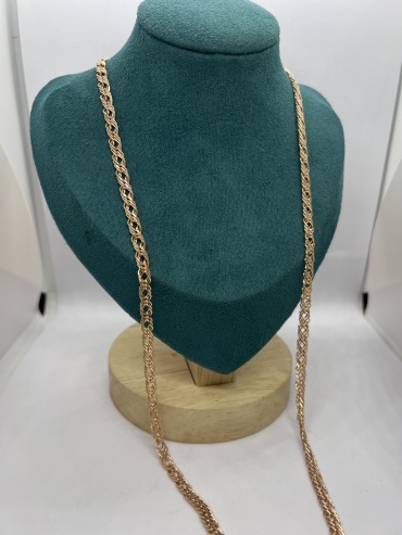 Zhanar Gold 848375 длина 60 см, вес 8.50 г золото, плетение отсутствует