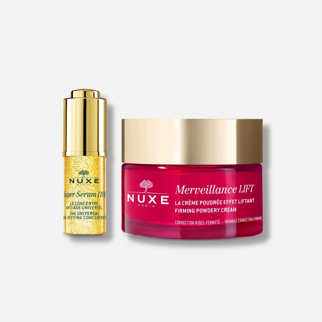 Nuxe Merveillance Lift + Super serum набор по уходу за лицом для женщин
