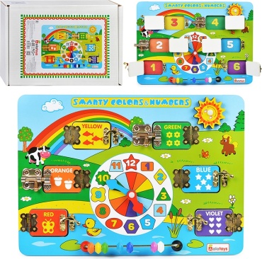 Бизиборд Alatoys Wooden Toys