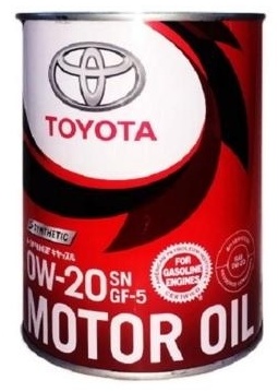 Синтетическое Toyota Motor 0W-20 1 л