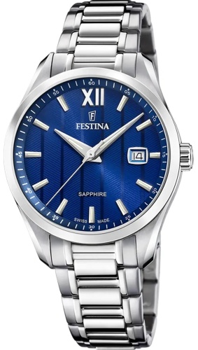 Кварцевые Festina F20026/2 нержавеющая сталь