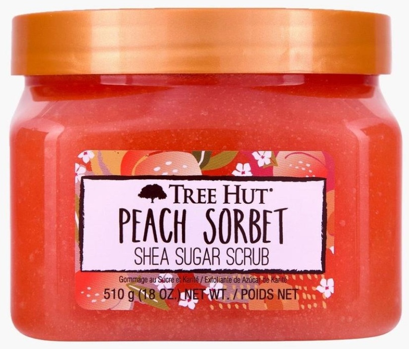 Купить Tree Hut скраб Peach Sorbet Sugar Scrub для тела 510 мл в Алматы ...