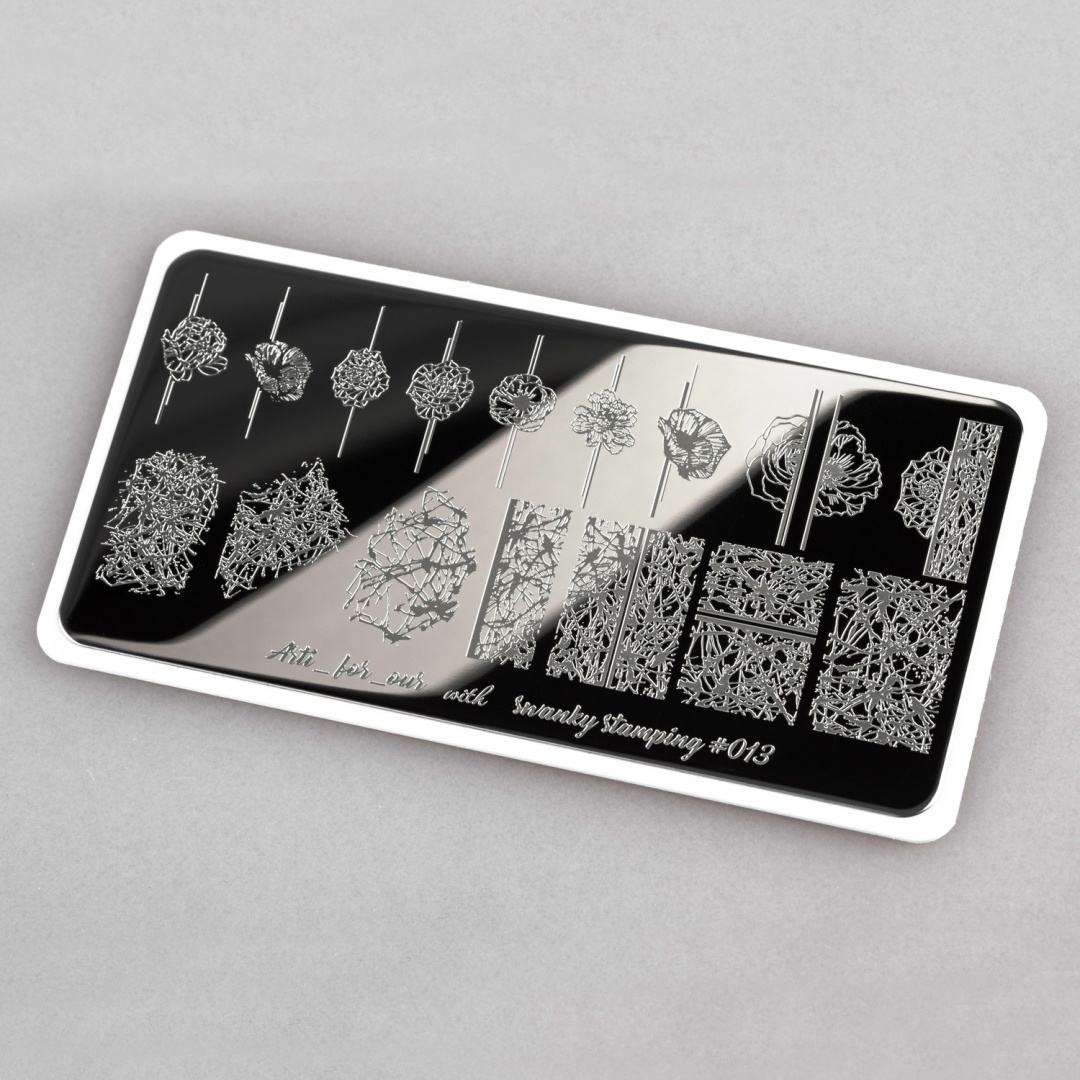 Swanky Stamping Пластина для стемпинга Arti for you 013