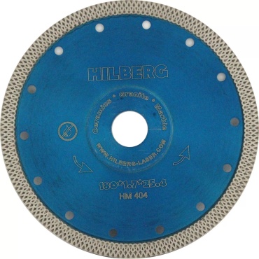 Hilberg алмазный HM404 180x22.23 мм