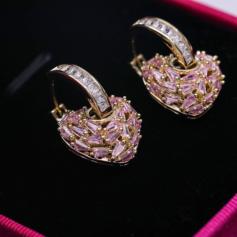 Серьги LoLo Crystals бижутерный сплав, цирконий