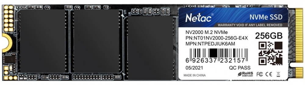 SSD Netac NV2000 NT01NV2000-256-E4X 256 Гб