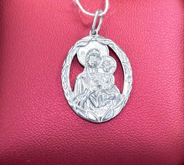 Икона Sulu Silver 0129-300 вес 3.28 г серебро, без вставок