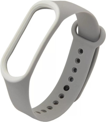 AR Double Color для Xiaomi Mi Band 3/4 серый