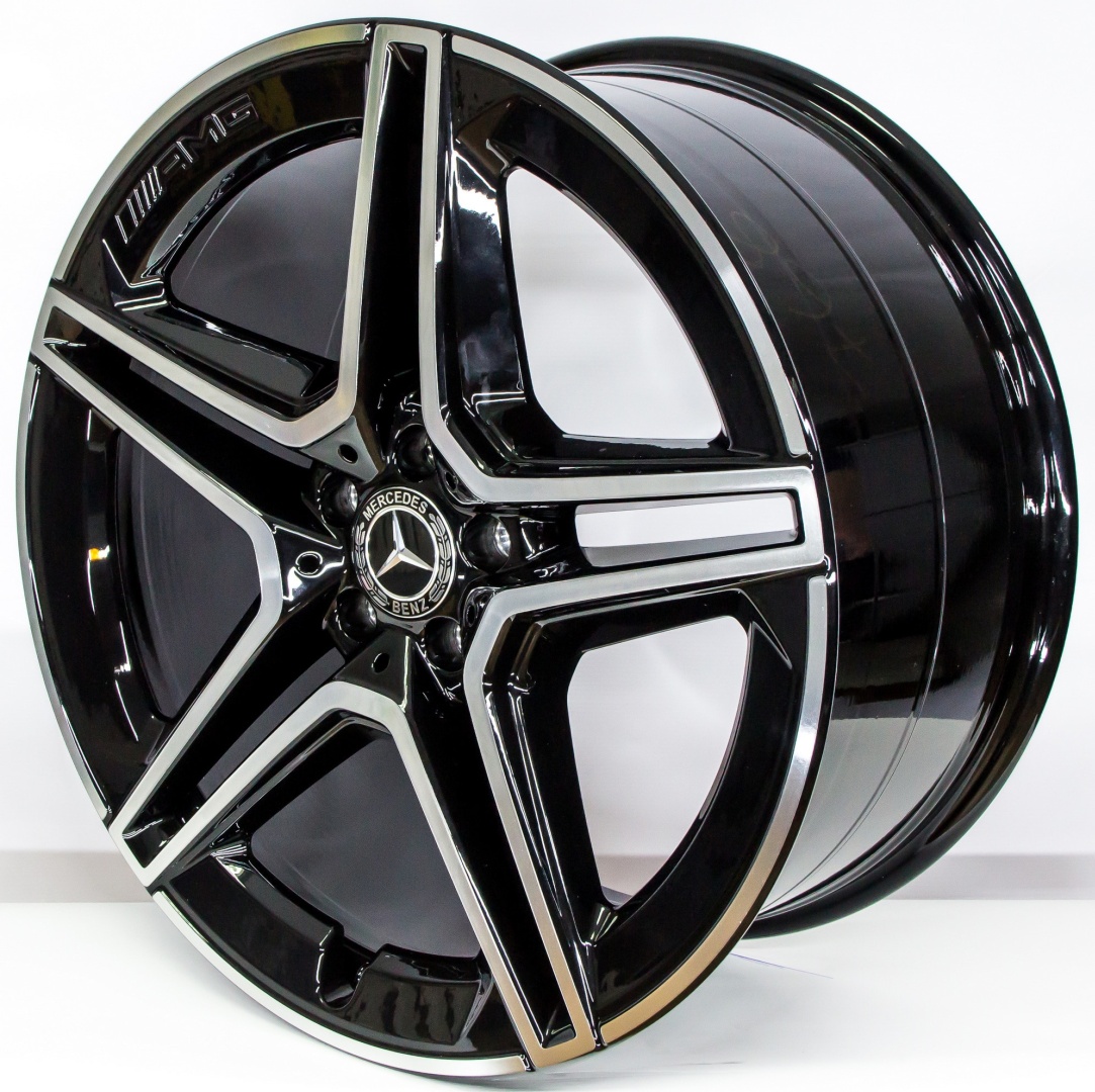 Mercedes-Benz 4461 10/11x21/5x112 D66.6 ET44 черный, серебристый