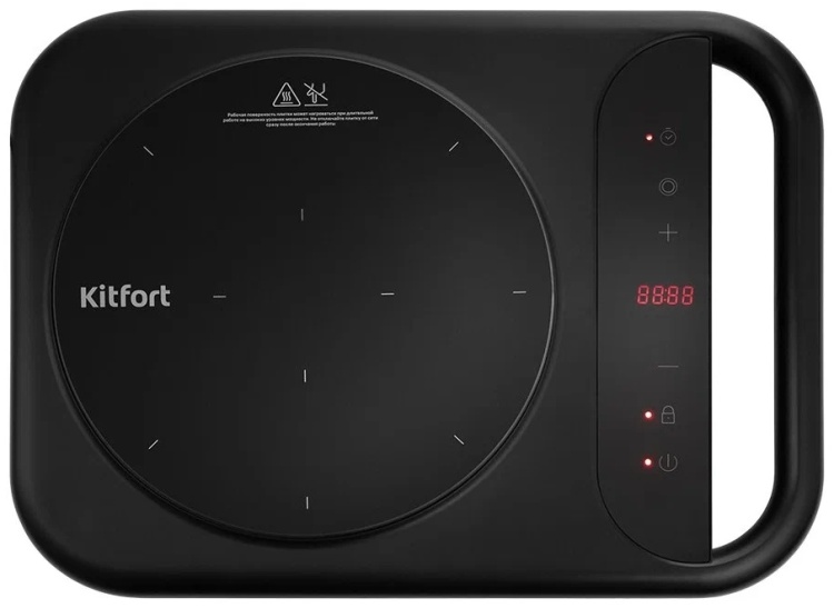 Купить Настольная плита Kitfort КТ-144 черный в кредит в Алматы – Kaspi ...