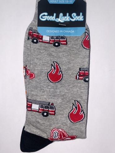 Носки Good Luck Sock 1 пара черный, серый, красный 39-45