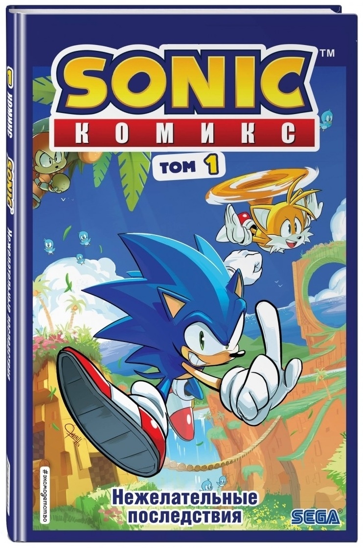 Книга Флинн Й.: Sonic. Нежелательные последствия. Выпуск 1 (перевод от Diamond Dust и Сыендука)