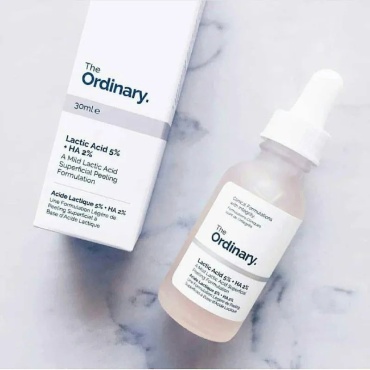 The Ordinary сыворотка Lactic Acid 5% + HA для лица 30 мл