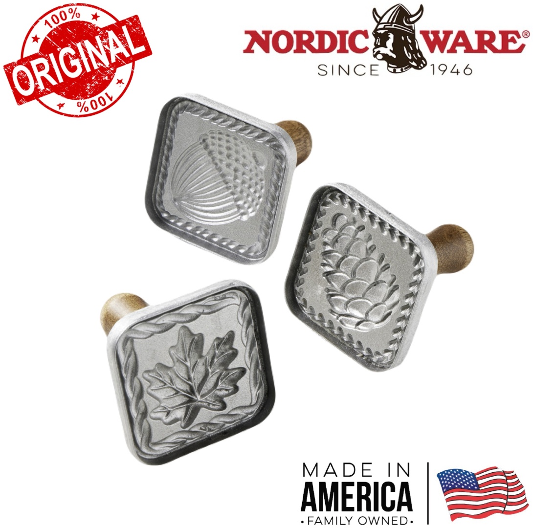 NORDIC WARE USA форма 3D Cookie Stamps, металл