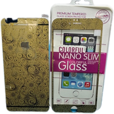 Стекло для Apple iPhone 6 Plus золотистый