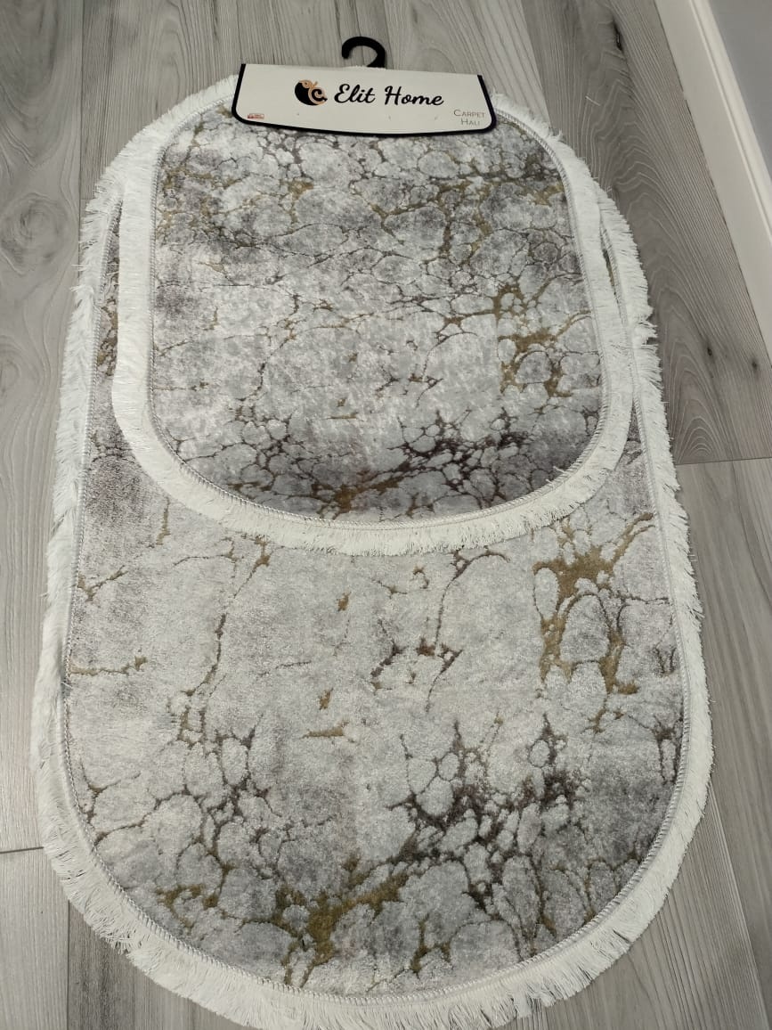 Elit Home комплект ковриков 395552 100x60 см, микрофибра