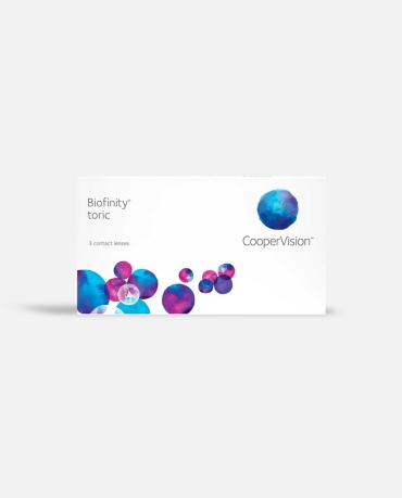 Контактные линзы CooperVision Biofinity Toric -4.00 (-0.75) 010 -4 кривизна 8.7 на месяц 3 шт