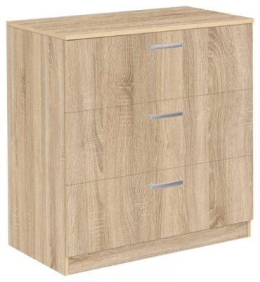 Комод БОРОВИЧИ 02.05, 80.60x44.70x86 см, светло-коричневый