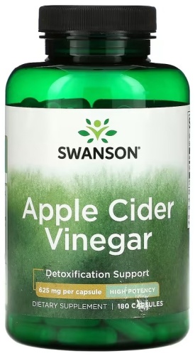 Swanson Apple Cider Vinegar 625 mg 180 капсул