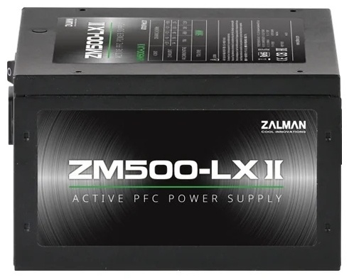 Блок питания Zalman ZM500-LXII 500W