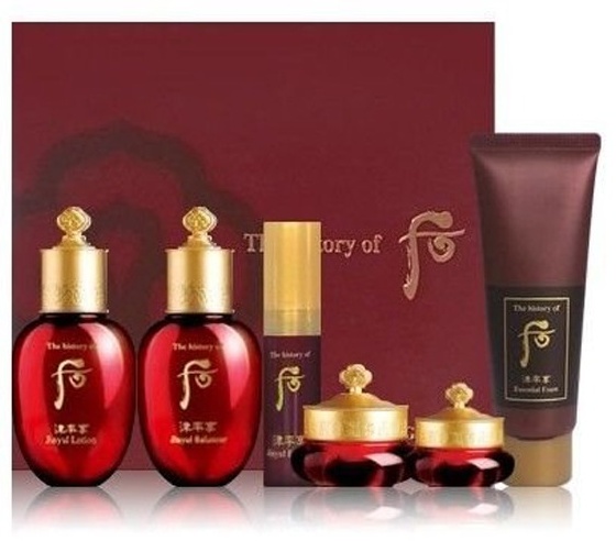 The History of Whoo Jinyulhyang Red набор по уходу за лицом для женщин
