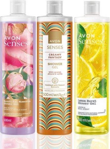 Avon Senses набор для тела унисекс
