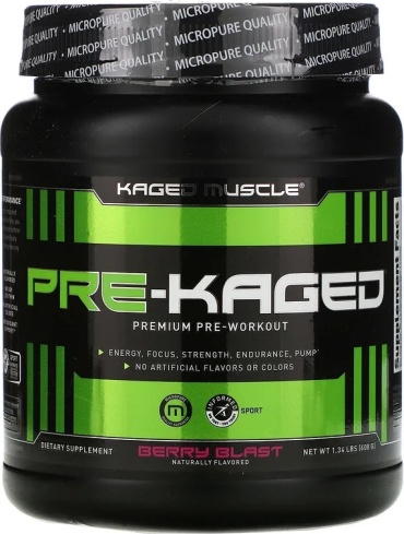 Kaged Muscle Pre-Kaged Ягоды 608 г