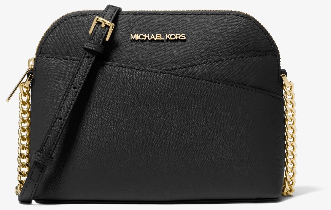 Сумка кросс-боди Michael Kors натуральная кожа черный