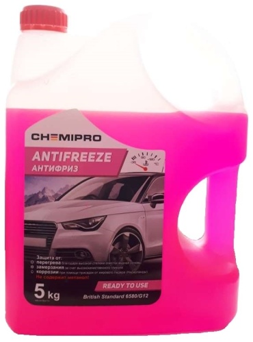 Chemipro Antifreeze красный (розовый) G-12 4.2 л