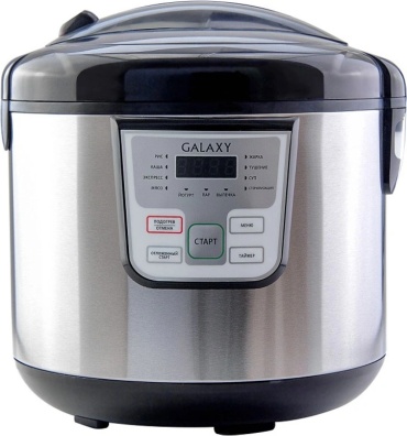 Мультиварка GALAXY GL 2641 черный, серебристый