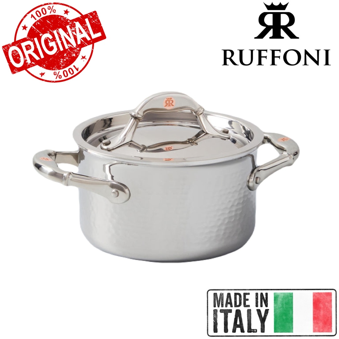 Кастрюля 2 л, RUFFONI Italy Handcrafted 3-Ply Symphonia Prima 16 см сталь