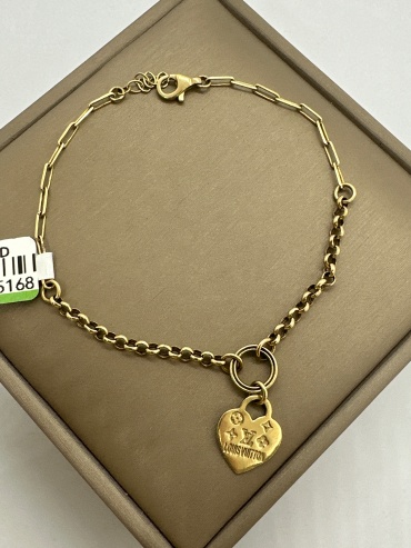 Zoloto.Gold XY0027 длина 20 см, вес 3.05 г золото, плетение якорное