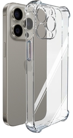 Чехол для Apple iPhone 15 Pro прозрачный