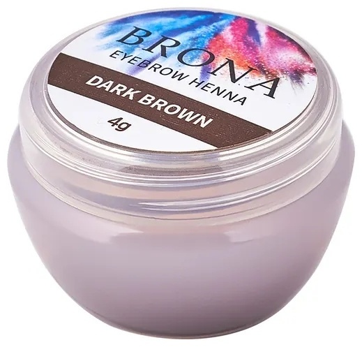 Neicha Brona хна для бровей Dark Brown 4 г