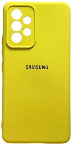Чехол S&M для Samsung Galaxy A53 желтый