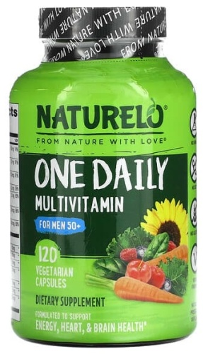 NATURELO Мультивитамины для мужчин старше 50 лет капсулы 120 шт
