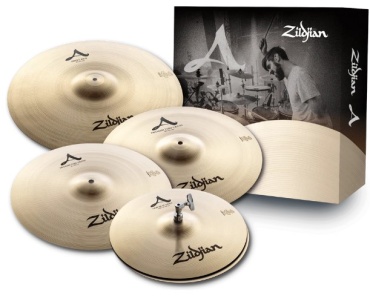 Набор тарелок Zildjian A391 золотистый 14 дюймов, 16 дюймов, 18 дюймов, 21 дюйм