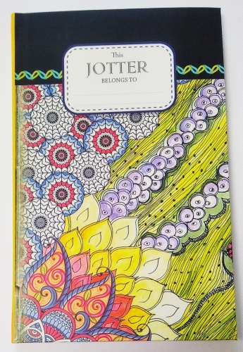 Блокнот Bourgeois This jotter belongs to, A6, 80 листов, черный, мультиколор