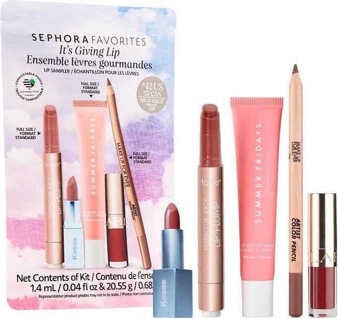 SEPHORA Its Giving Lip набор декоративной косметики для женщин