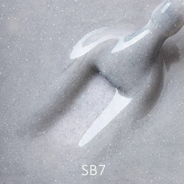 Diva nail technology базовое покрытие Shine base SB7 камуфлирующее 15 мл
